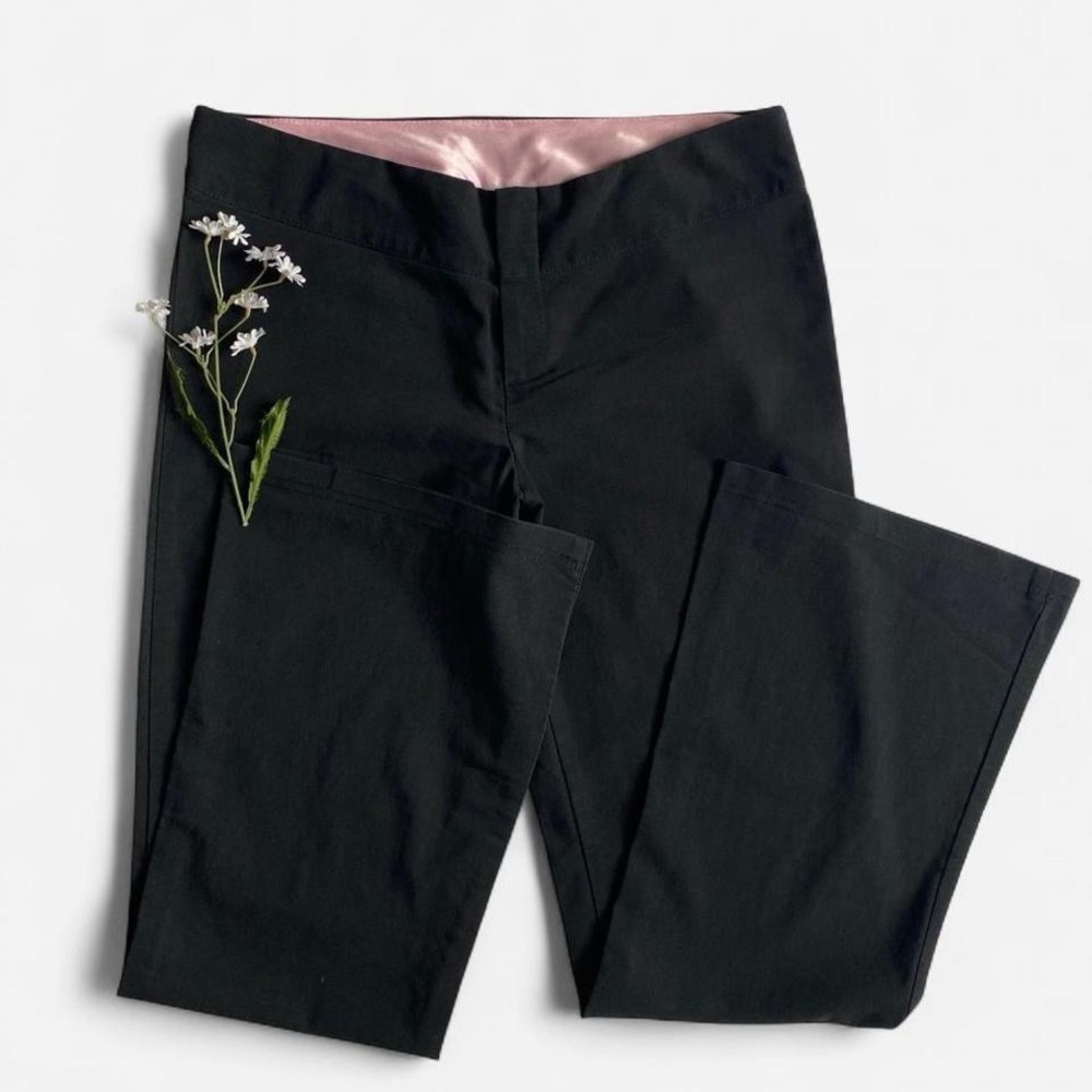 SOLDVintage Y2K black low rise pantsSOLD